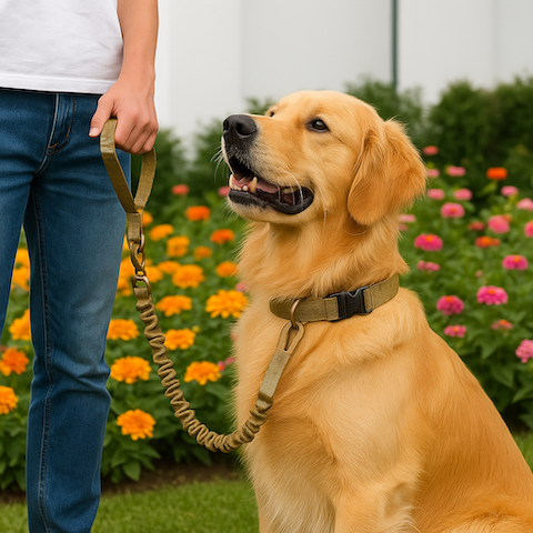 collier de dressage pour chien voice trainer couleur vert