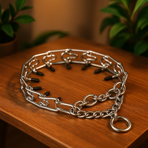 collier dressage pour chien grandeur