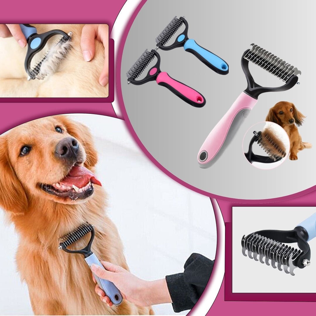 ÉpilPro™ | Brosse pour chien épilatoire - Pitou a Tout