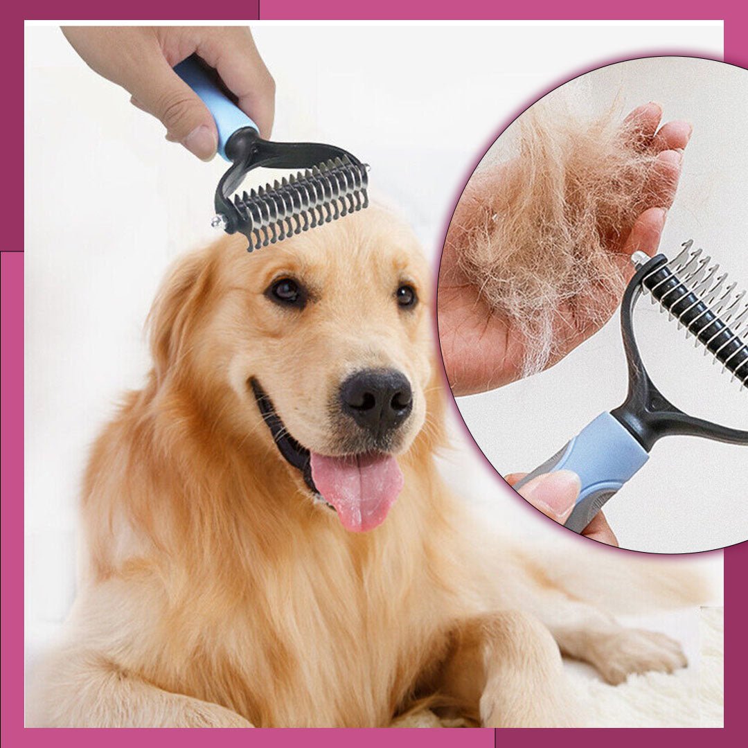 ÉpilPro™ | Brosse pour chien épilatoire - Pitou a Tout