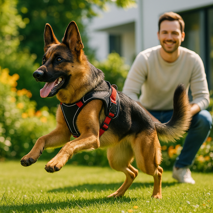 Harnais anti traction chien | Sécu-Confort™